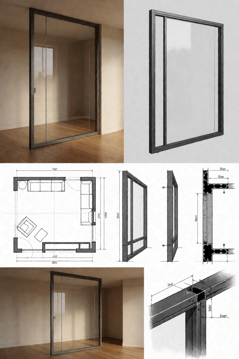 Planche illustrative — conception métallique