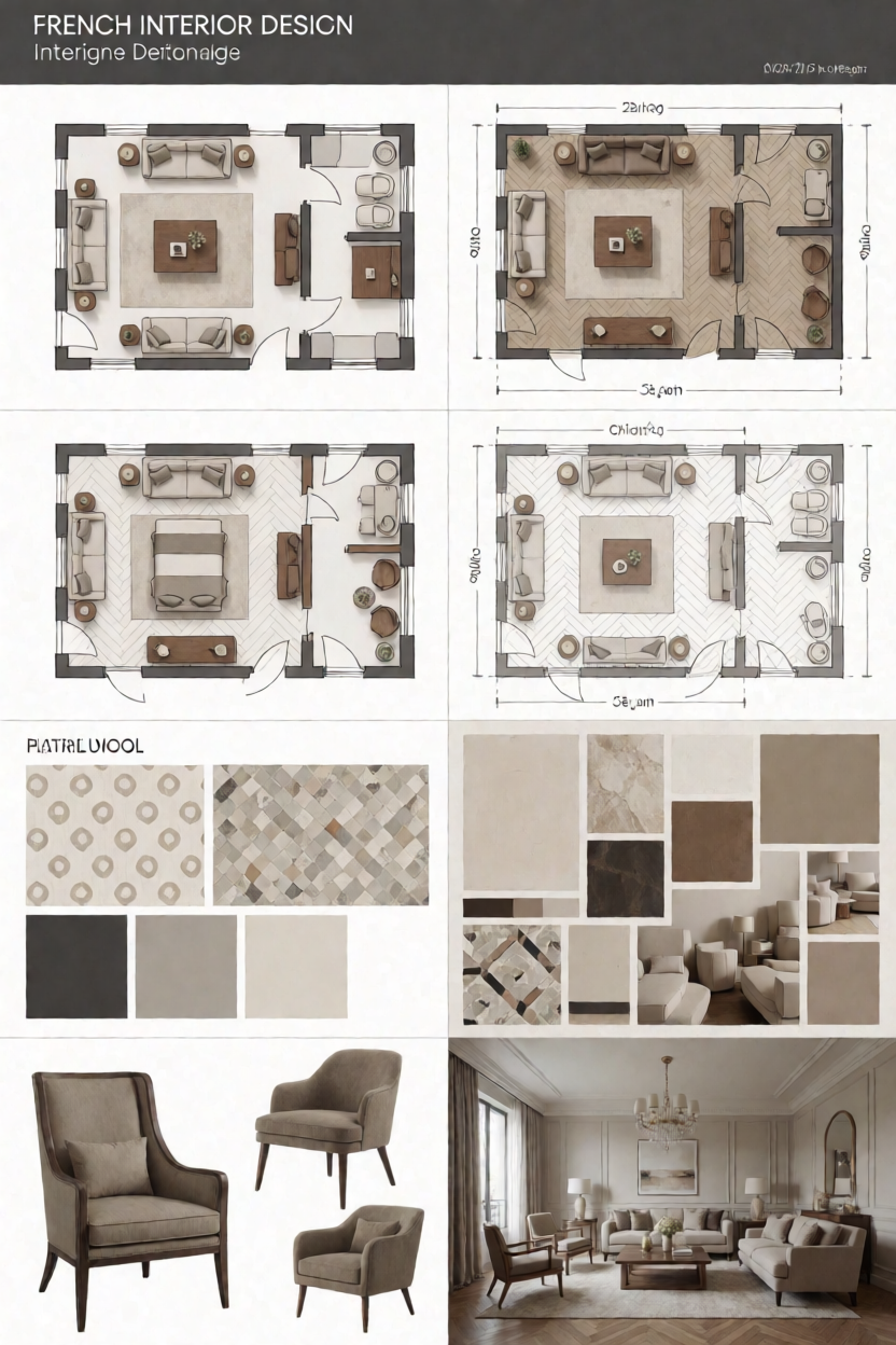 Planche illustrative — conception d’espace