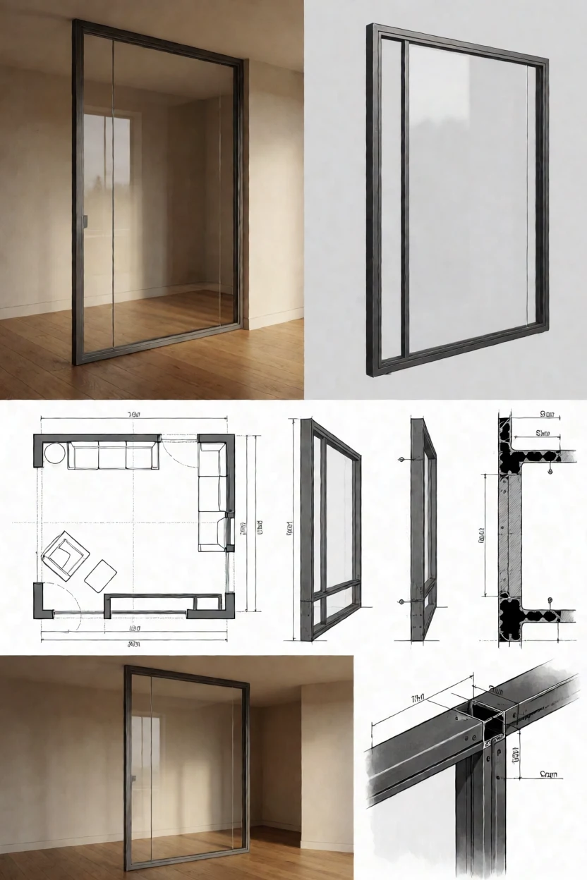 Planche illustrative — conception métallique